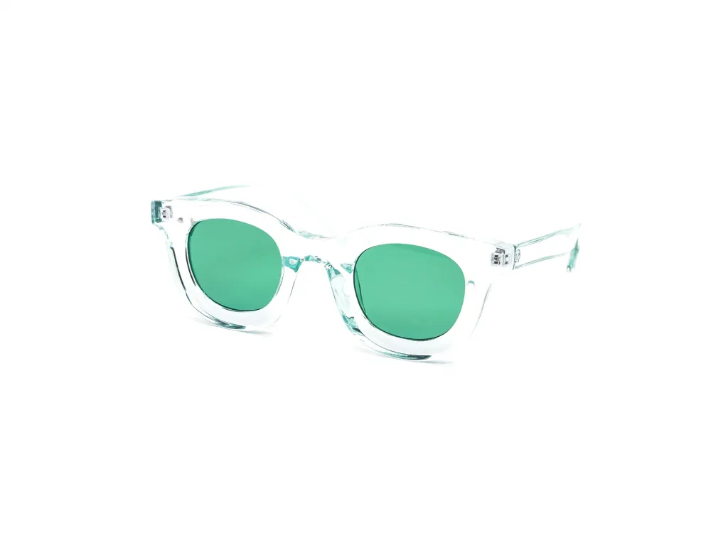 12-Pack Retro Round Translucent Sunglasses
