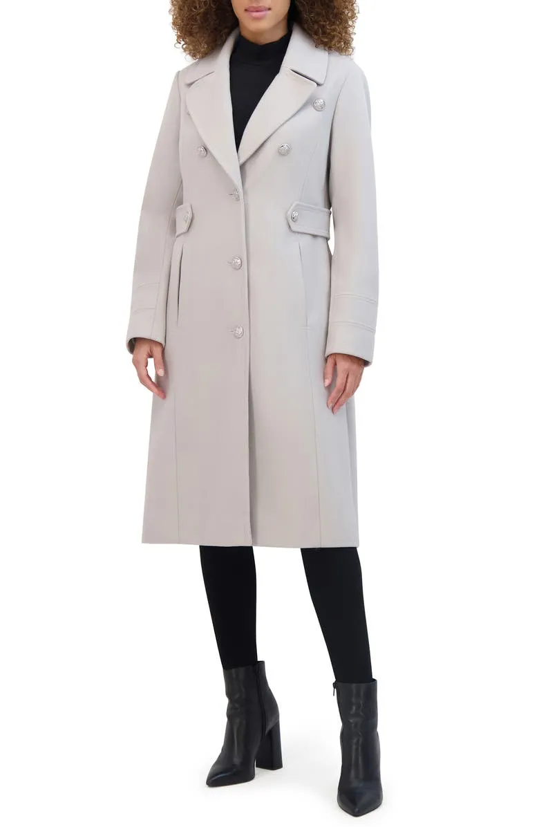 Notch Lapel Military Coat