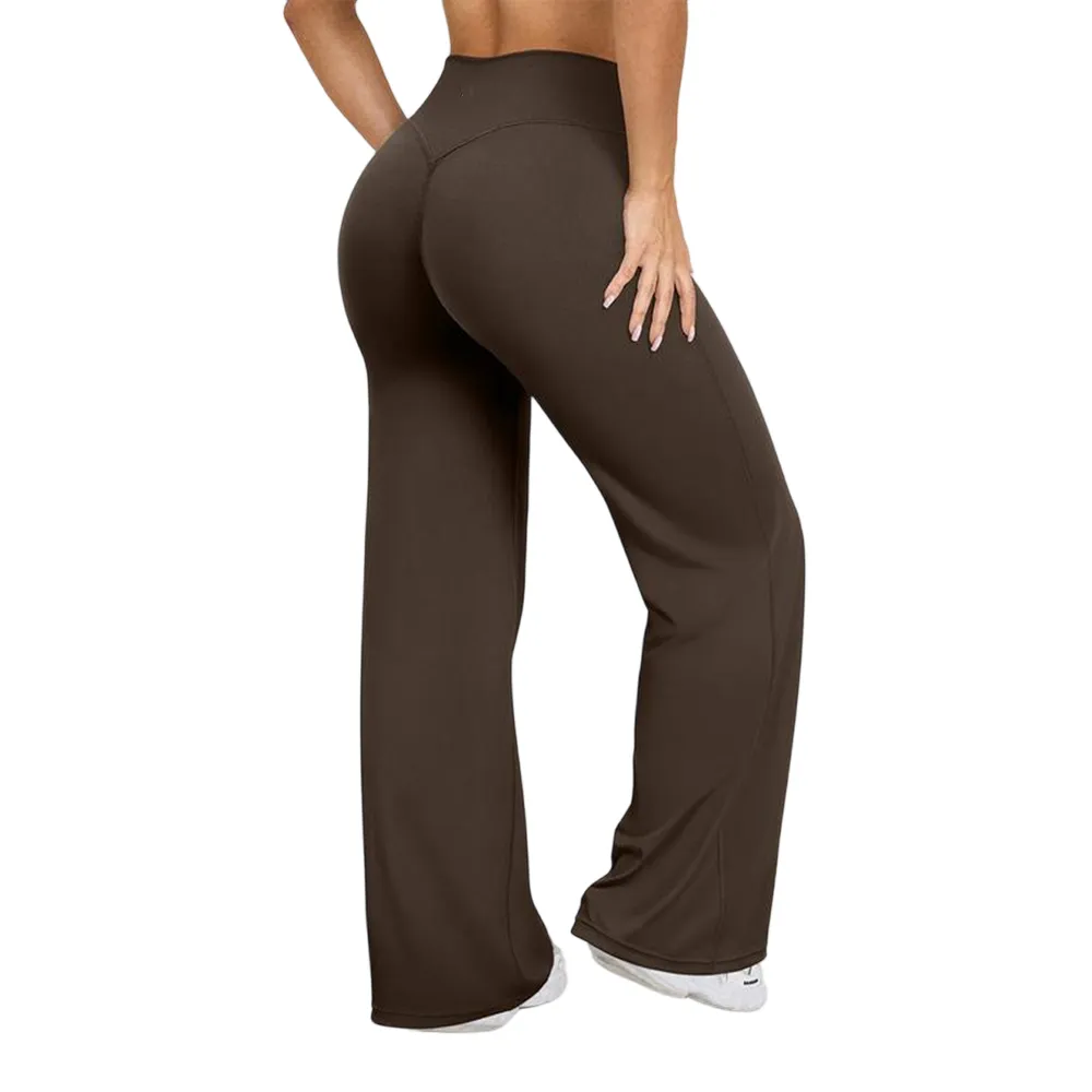 Women's Casual Pants - High-waisted Loose-Fitting Casual Pants