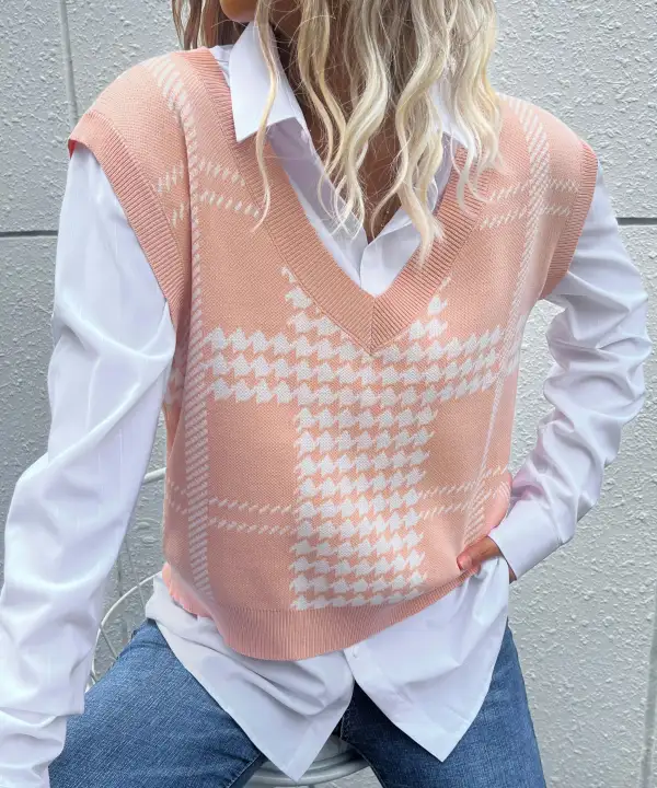 Classic Knit Sweater Vest