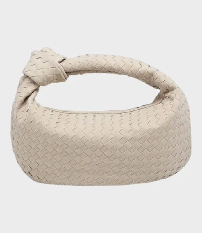 Boxy Suede Handbag