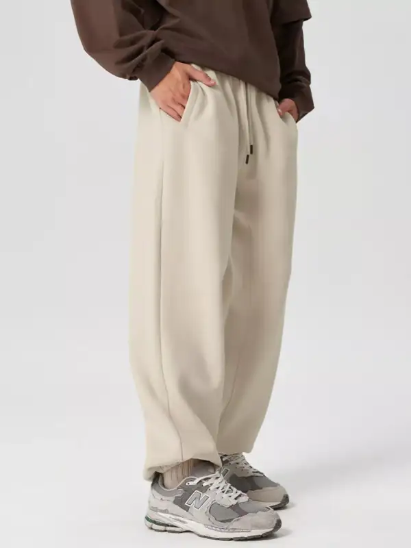 Drawstring Loose Fit Joggers Pants