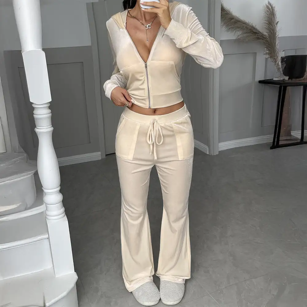 Utility Zip-Up Jacket And Pants Set