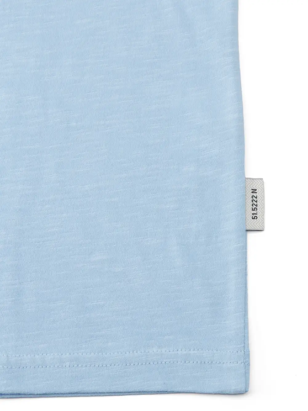 Sky Blue Casual Style Short Sleeve T-Shirt
