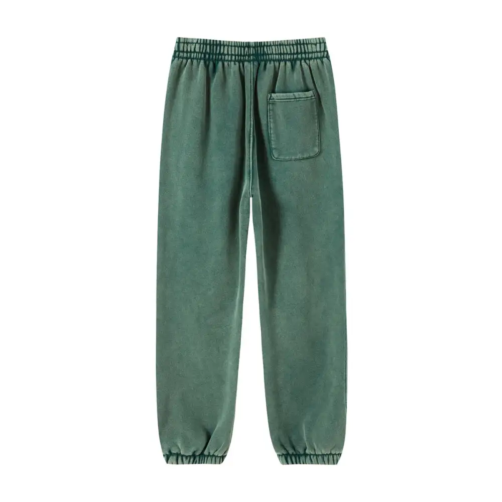 Washed Faded Baggy Fit Men's Jogger Pants