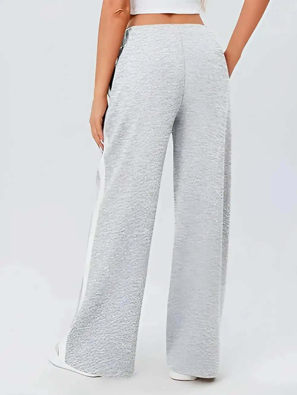 Wide Leg Striped Pants