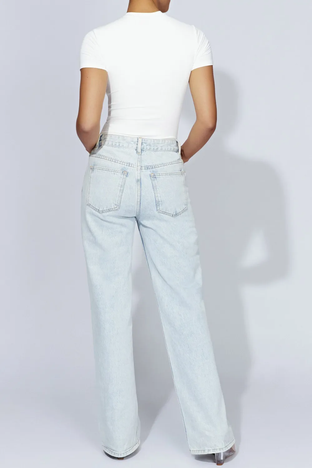 Casual Style Crew Neck Short Sleeve Bodysuit
