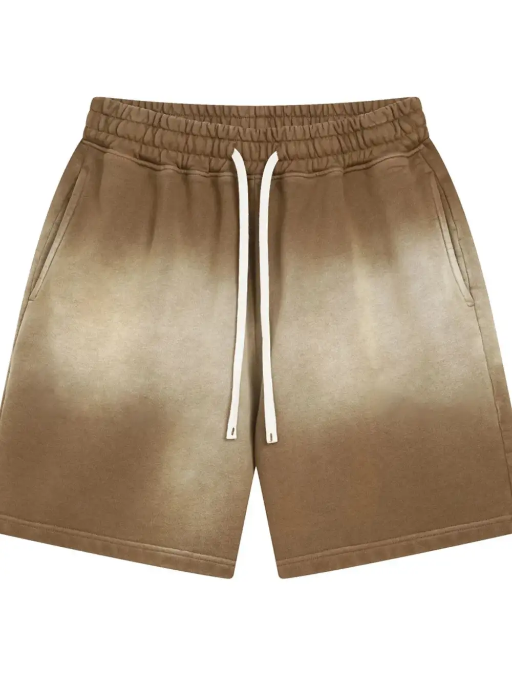 Travel Drawstring Cotton Blend Casual Shorts
