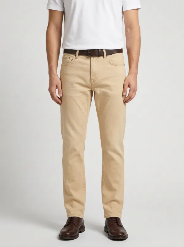 Faded Straight Jeans