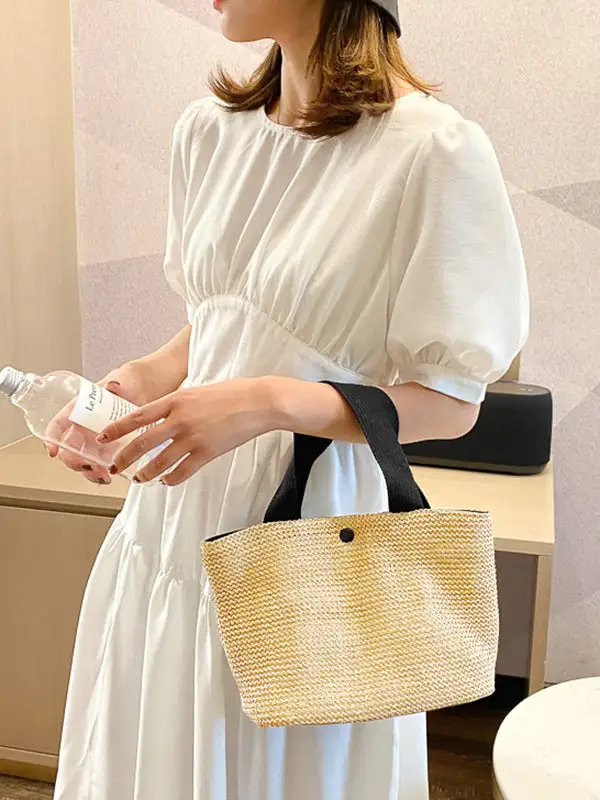 Woven Shoulder Bag