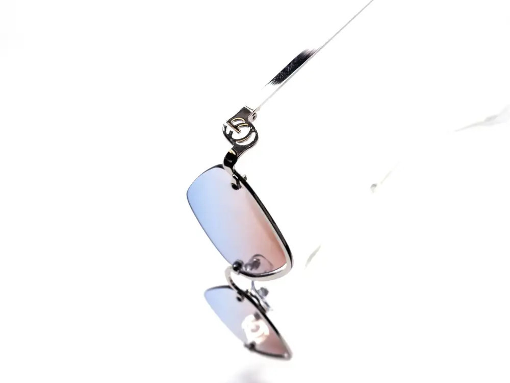 12-Pack Slim Rimless Metal Sunglasses