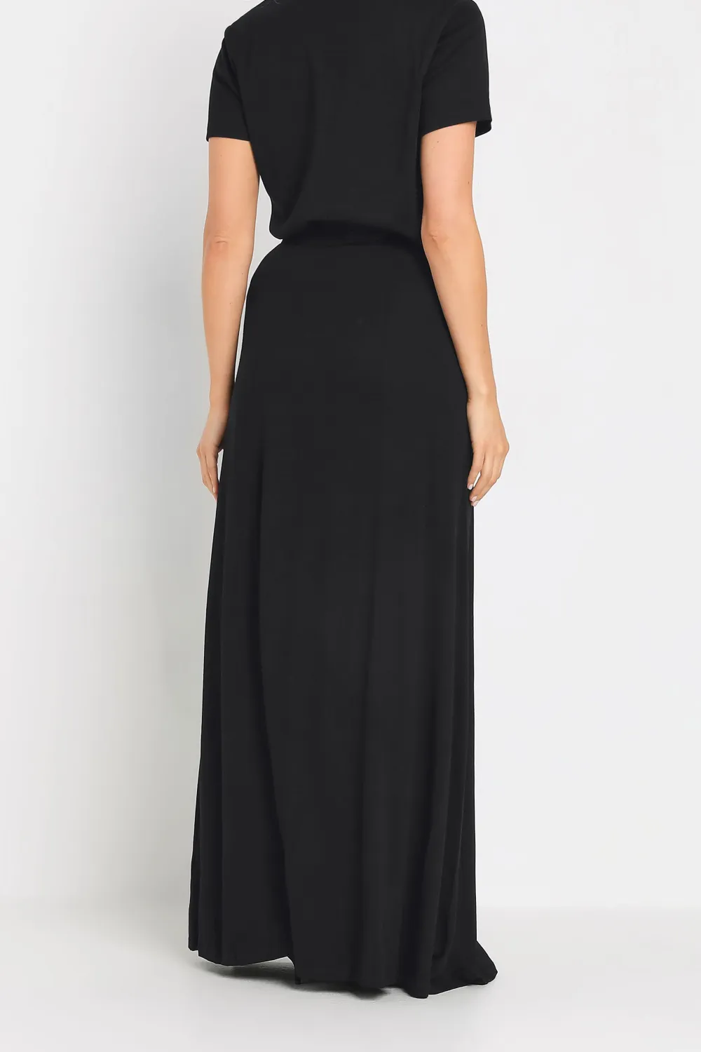 Front Pocket Maxi Skirt