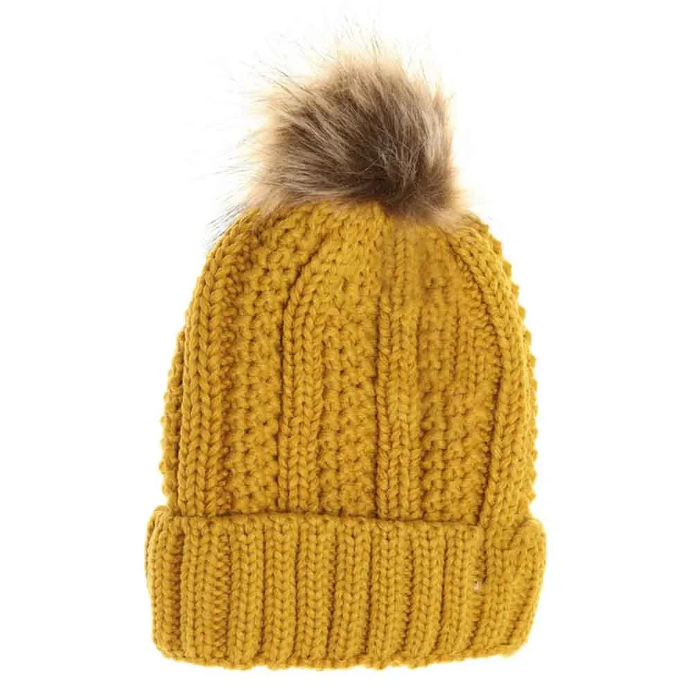 Casual Pom Kids Beanie