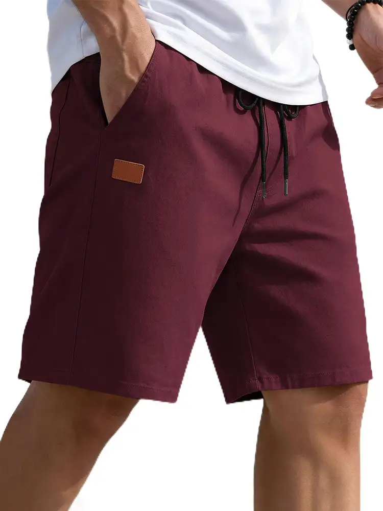 Men's Casual Cotton Blend Chino Shorts