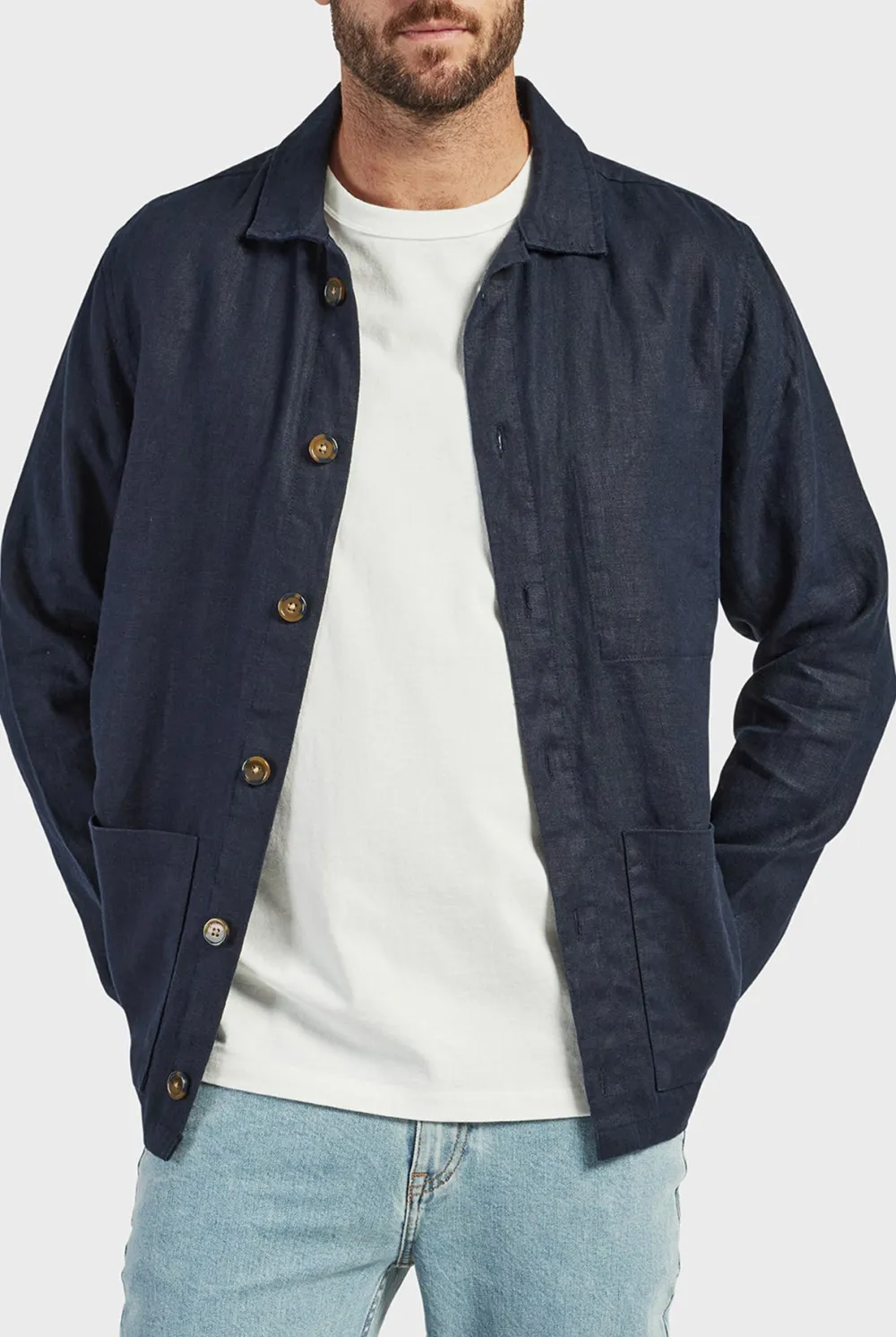 Rory Overshirt- Navy