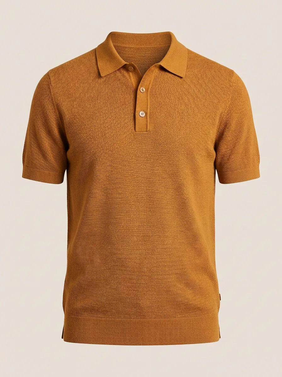 Modern Adventure-Style Men's Polo Shirt