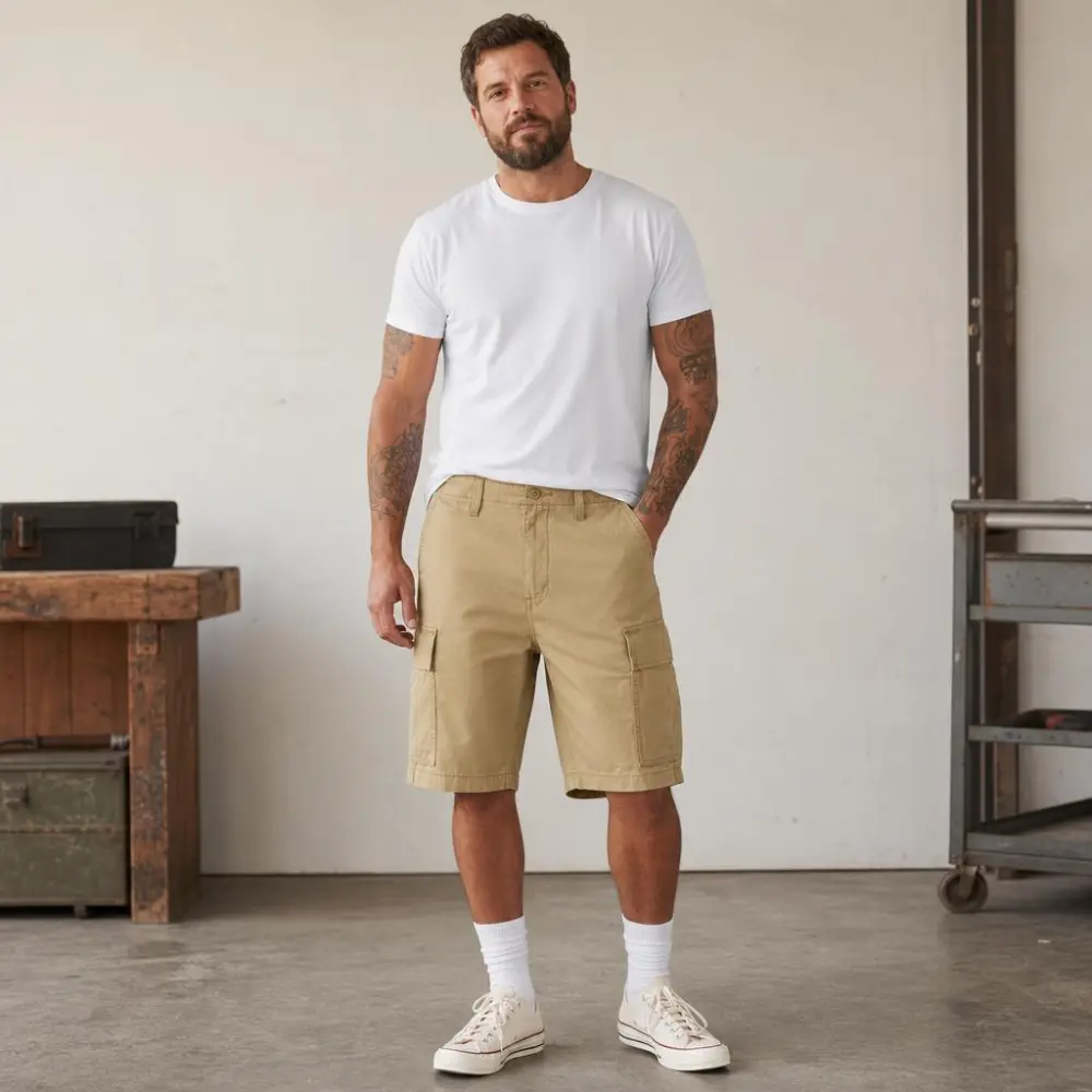 Men’s Relaxed Fit Cargo Shorts