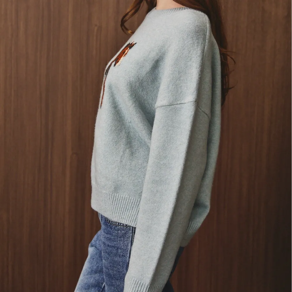Horse Graphic Sweater