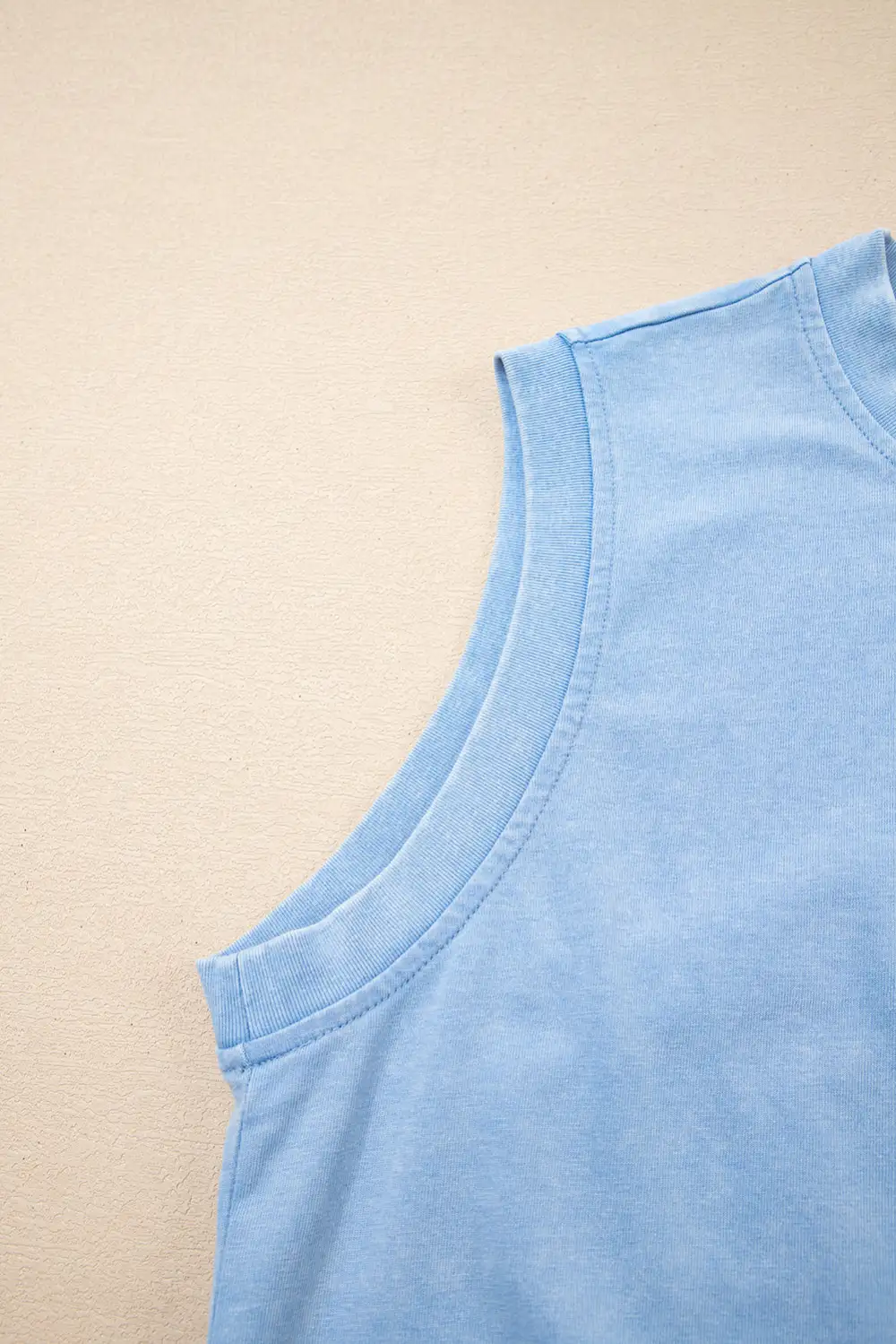 Casual Cotton Blend Pieces Detail Coordinated Set