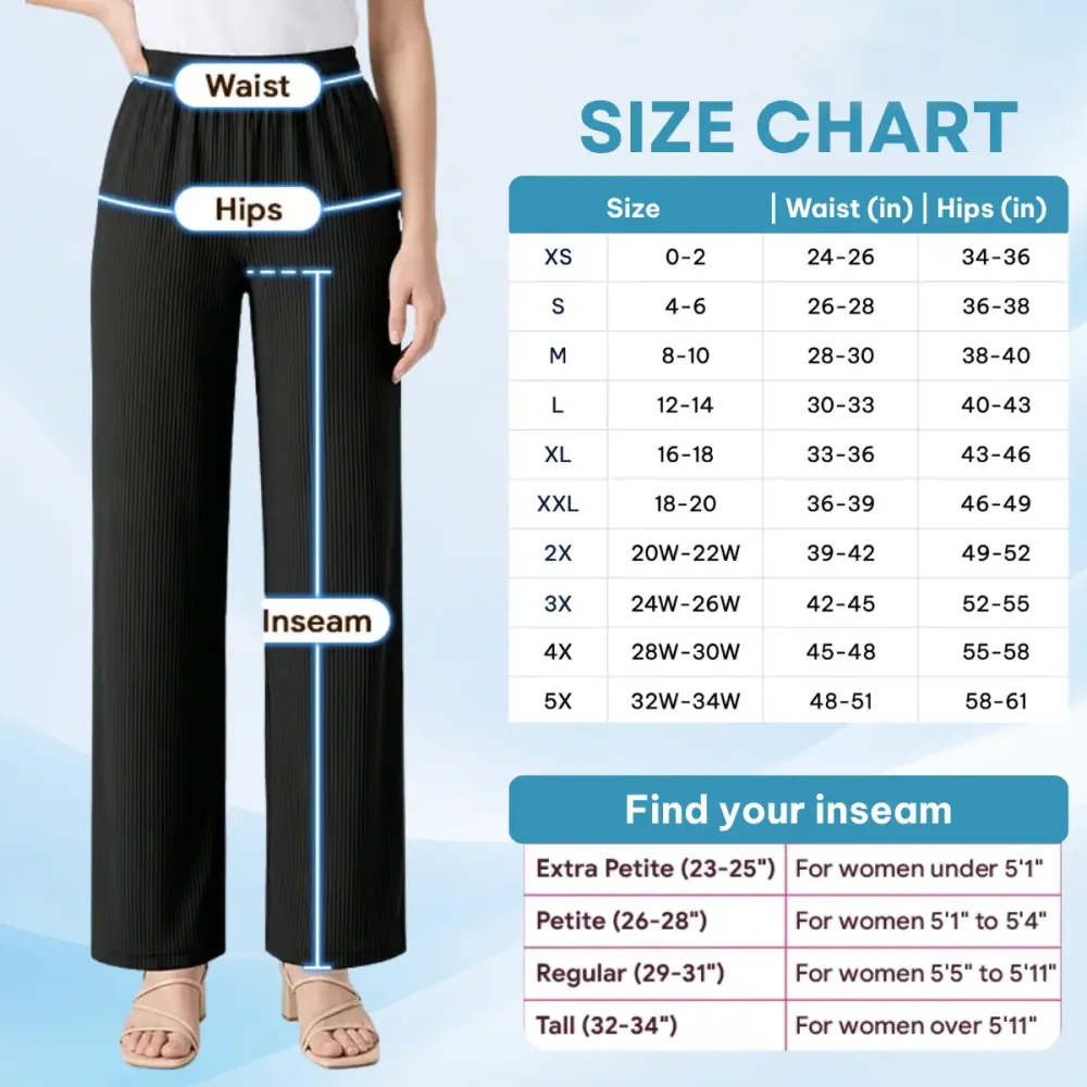 🔥Last Day💥 Women's Ultra Soft Perfect Drape Pull-On Pants🔥8-Pack Only $24