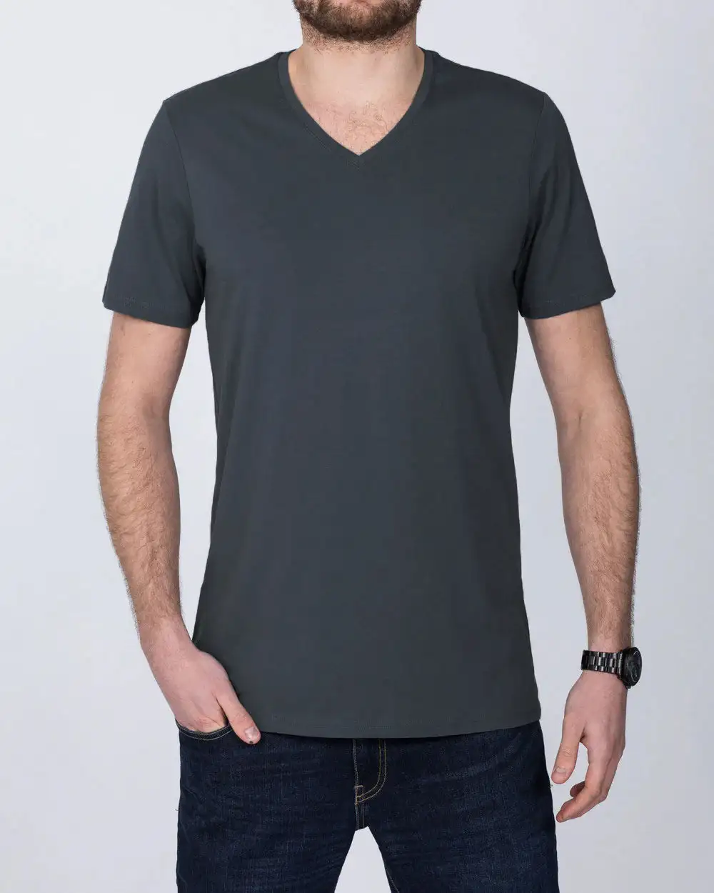 Urban Classic V Neck Short Sleeve T Shirt