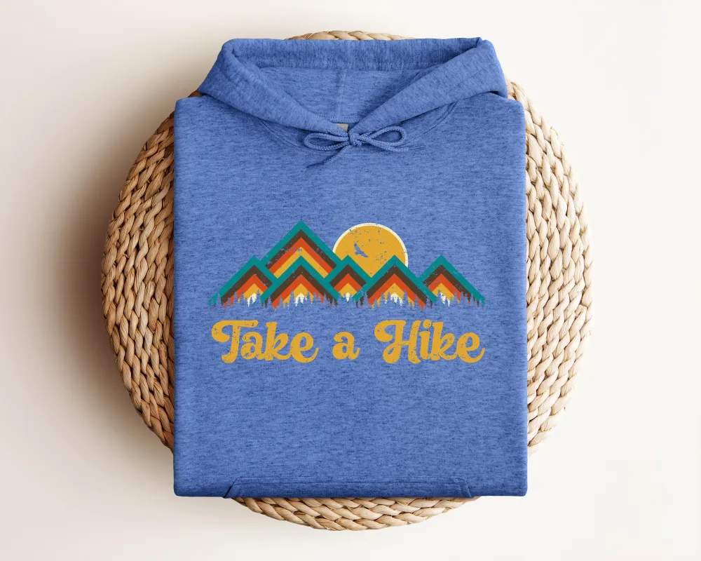 Trail Hike Graphic Pullover Hoodie