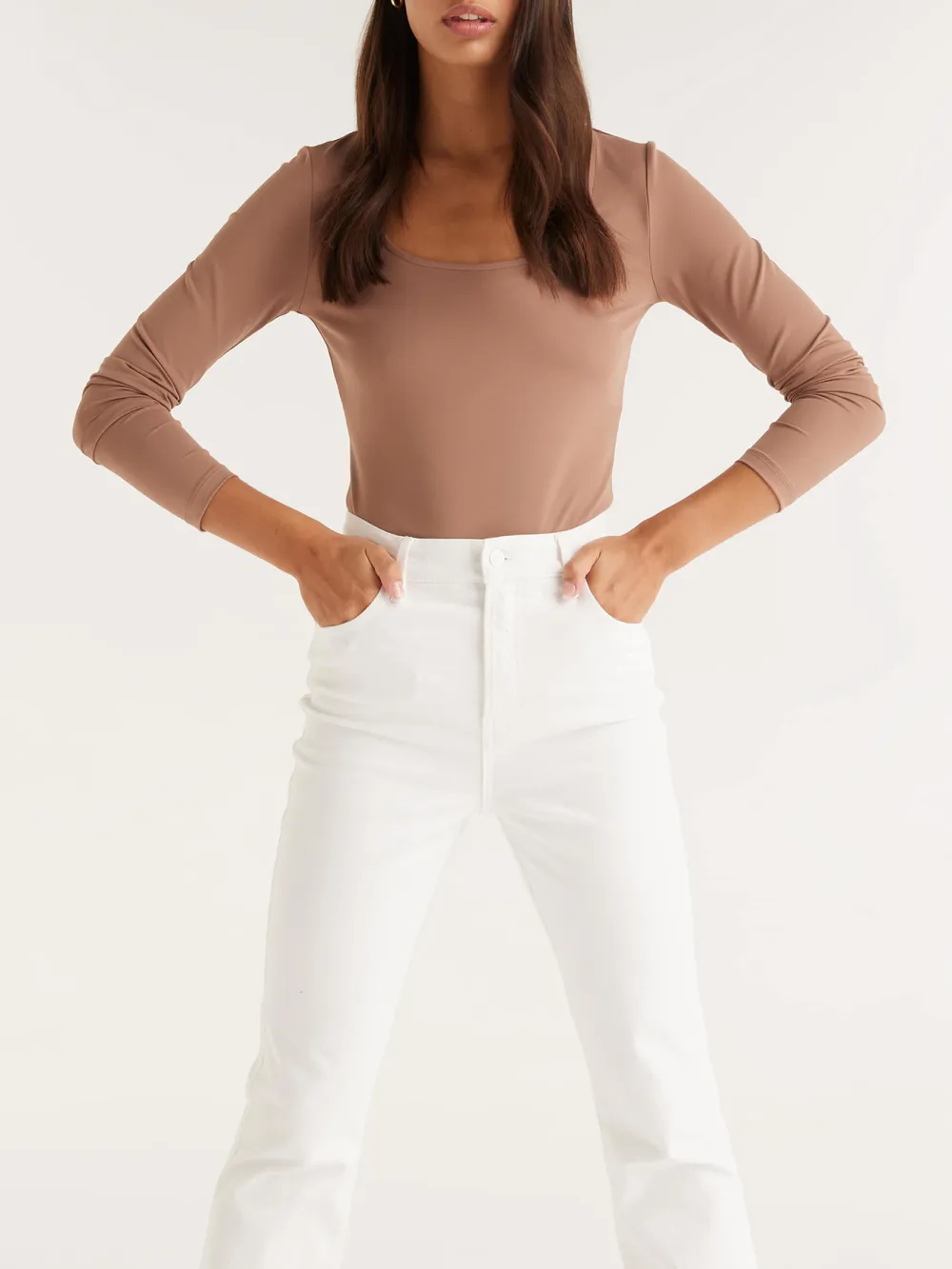 Cotton Bootcut Jean