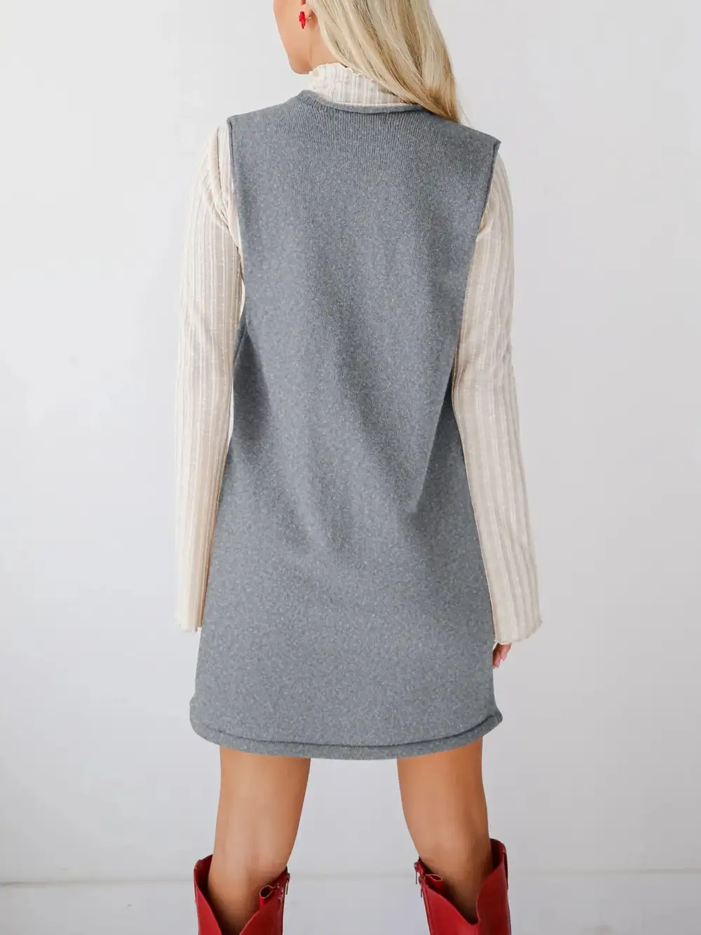 Sleeveless Knit Midi Dress