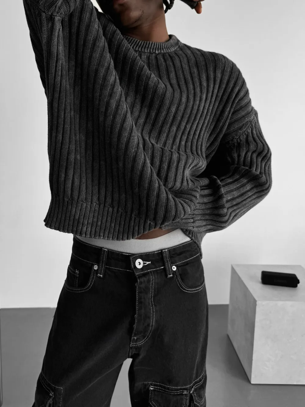 Easygoing Relaxed Washed Sweater