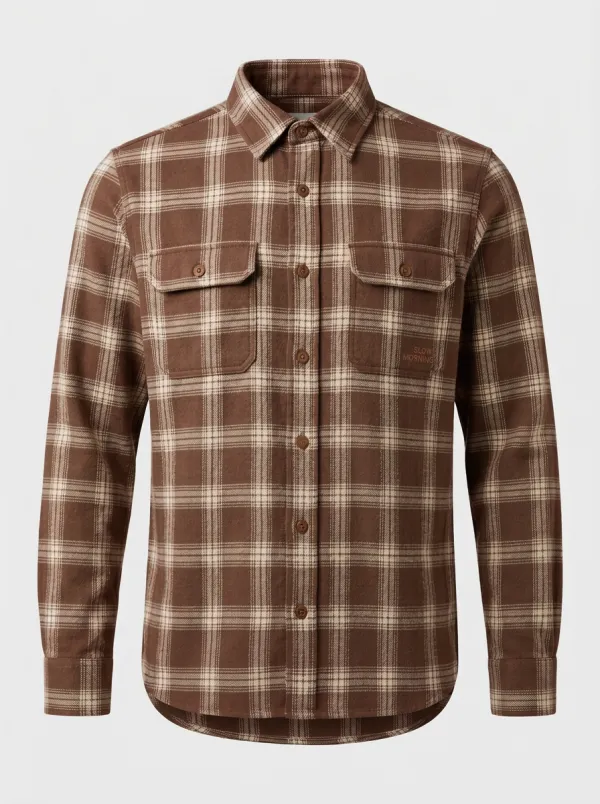 Classic Finish Plaid Long-Sleeve Men's Long-Sleeve Shirt