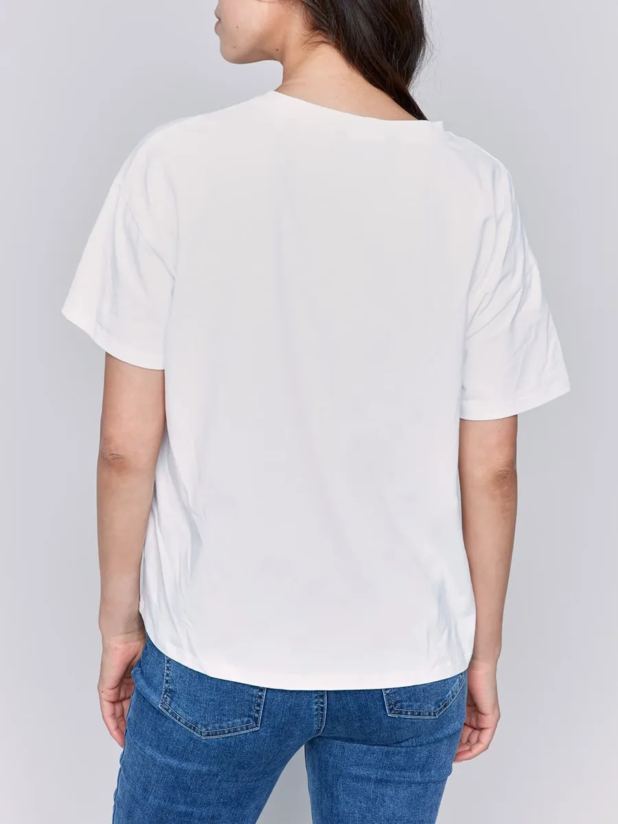 Versatile Short Loose Women's Short Sleeves