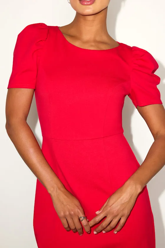 Kasai Black Short Sleeve Mini Dress