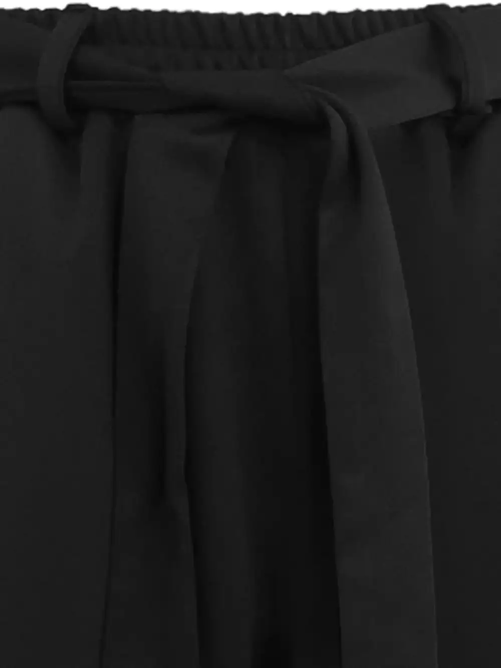 Tied High-Waist Shorts
