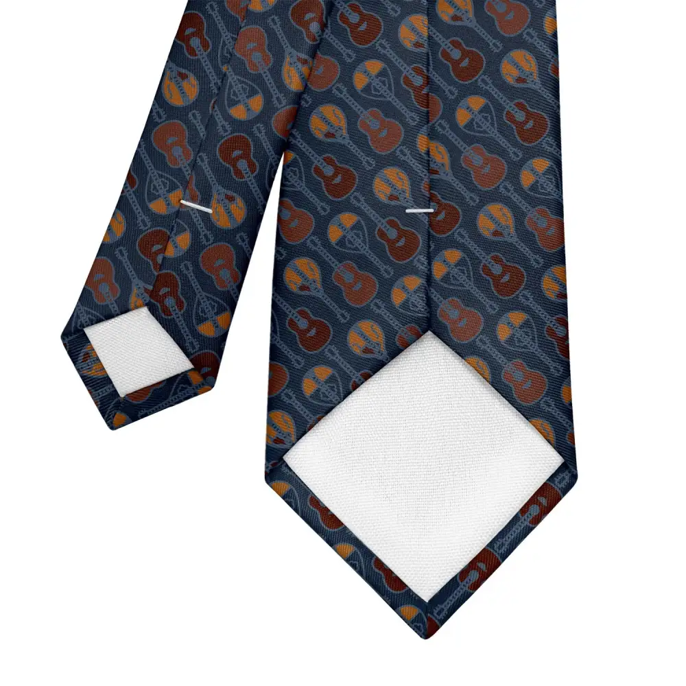 Guitar Pattern Necktie