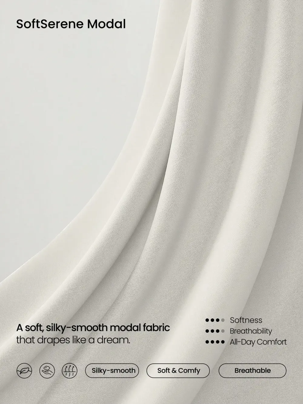 Soft And Comfortable Crewneck Sweatshirt Wide-Leg Pants Set