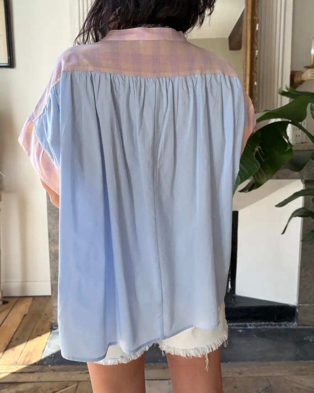Cotton Relaxed-Fit Blouse