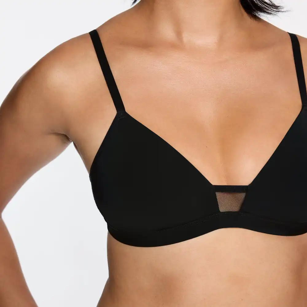 Feelgood Wirefree T-Shirt Bra Black