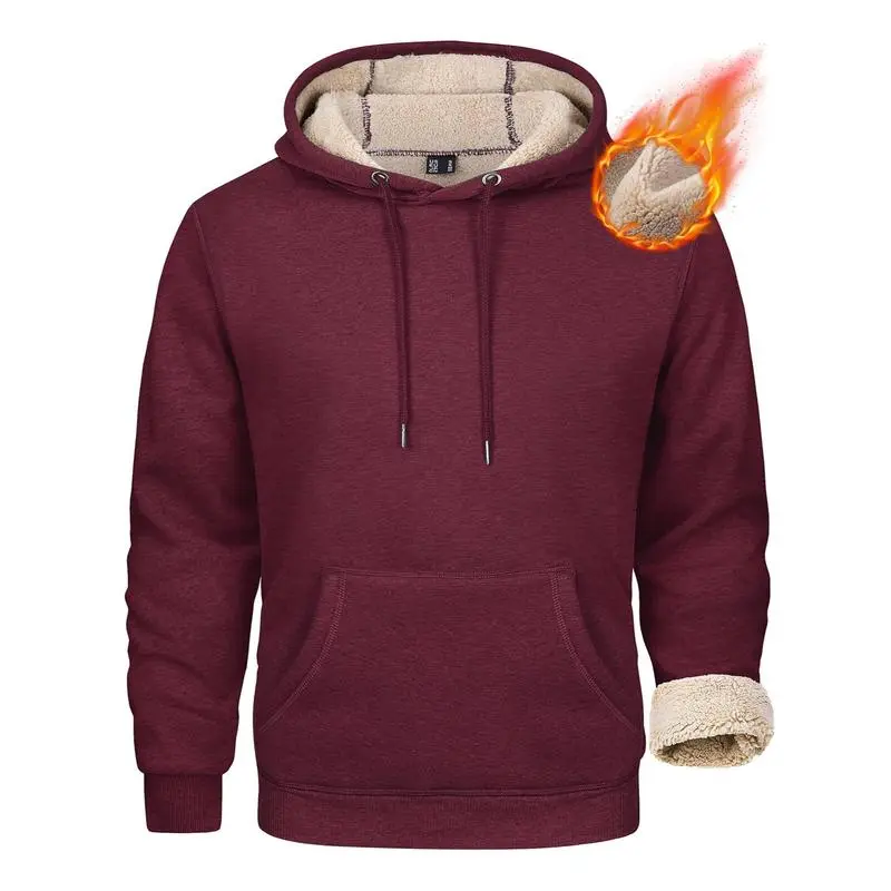 🧥🔥 Limited-Time Offer – 40% OFF! 🔥 Men's Heavy Sherpa Fleece Hoodie Built for Warmth. Made for Comfort. Perfect for Every Adventure