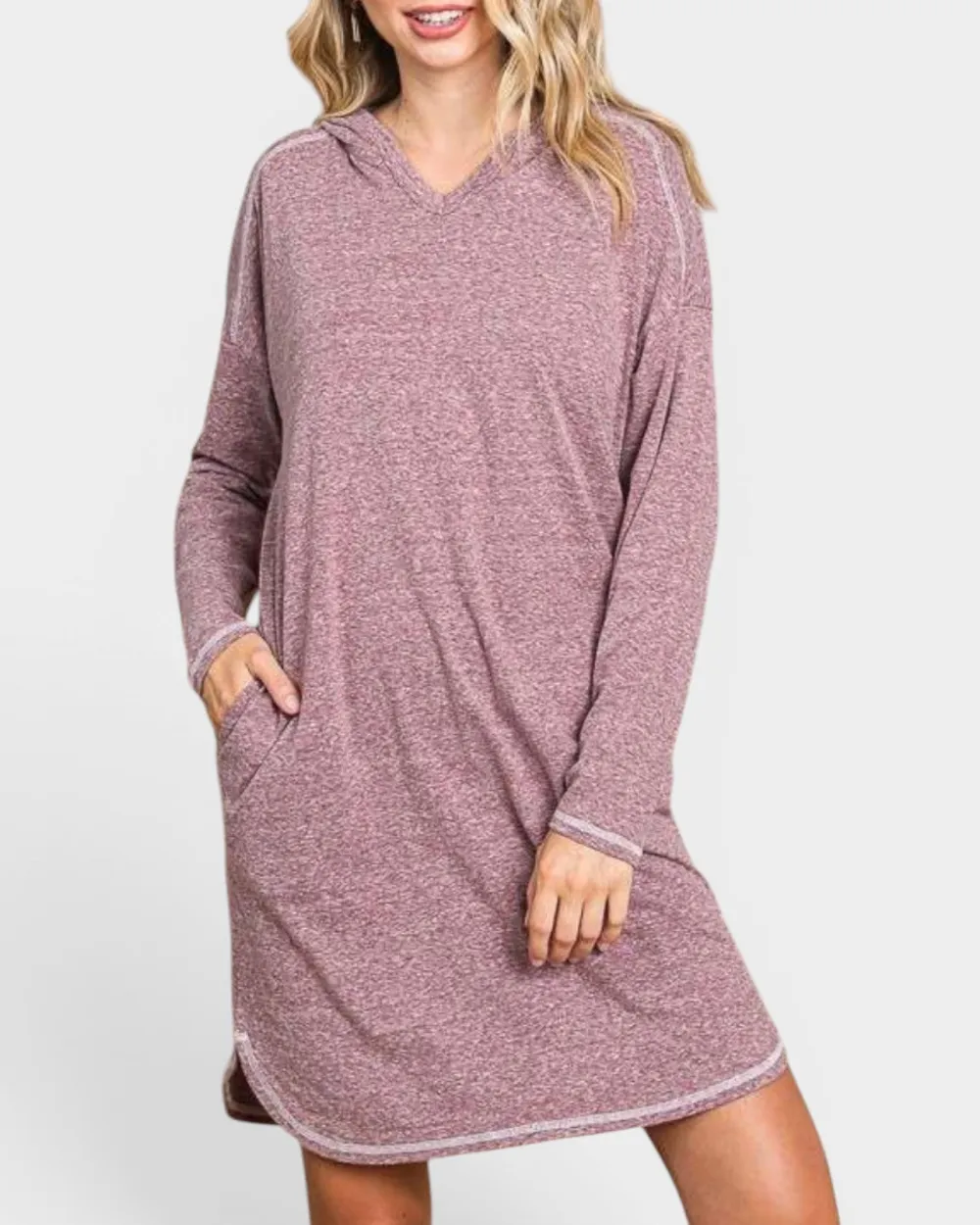 Hooded Sweatshirt Dress