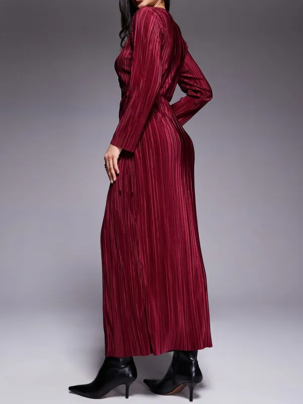 Texture Round Neck Dress