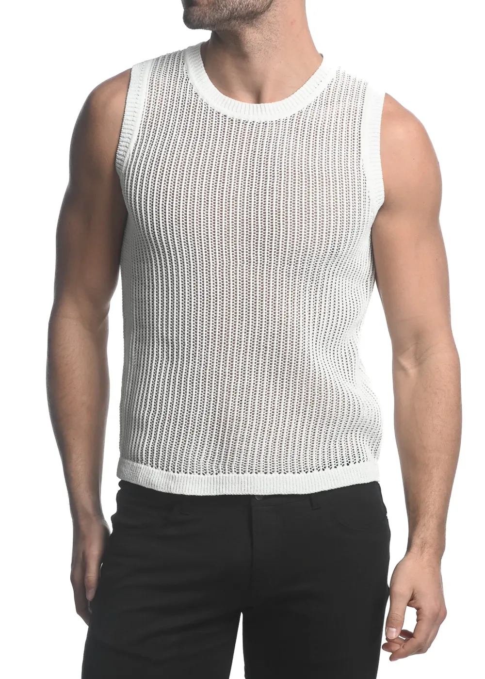 Everyday Open Knit Vest