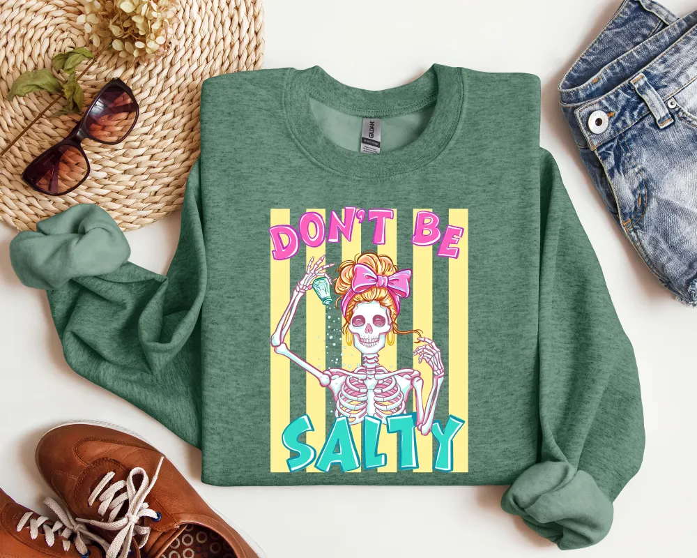Coastal Attitude Graphic Crewneck Sweatshirt