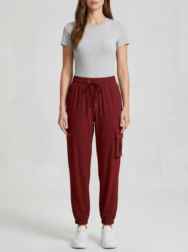 Women's Contemporary Multi-Pocket Cargo Cargo Work Pants