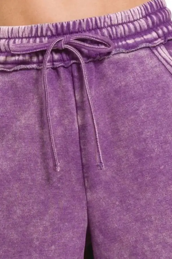 Drawstring Fleece Shorts