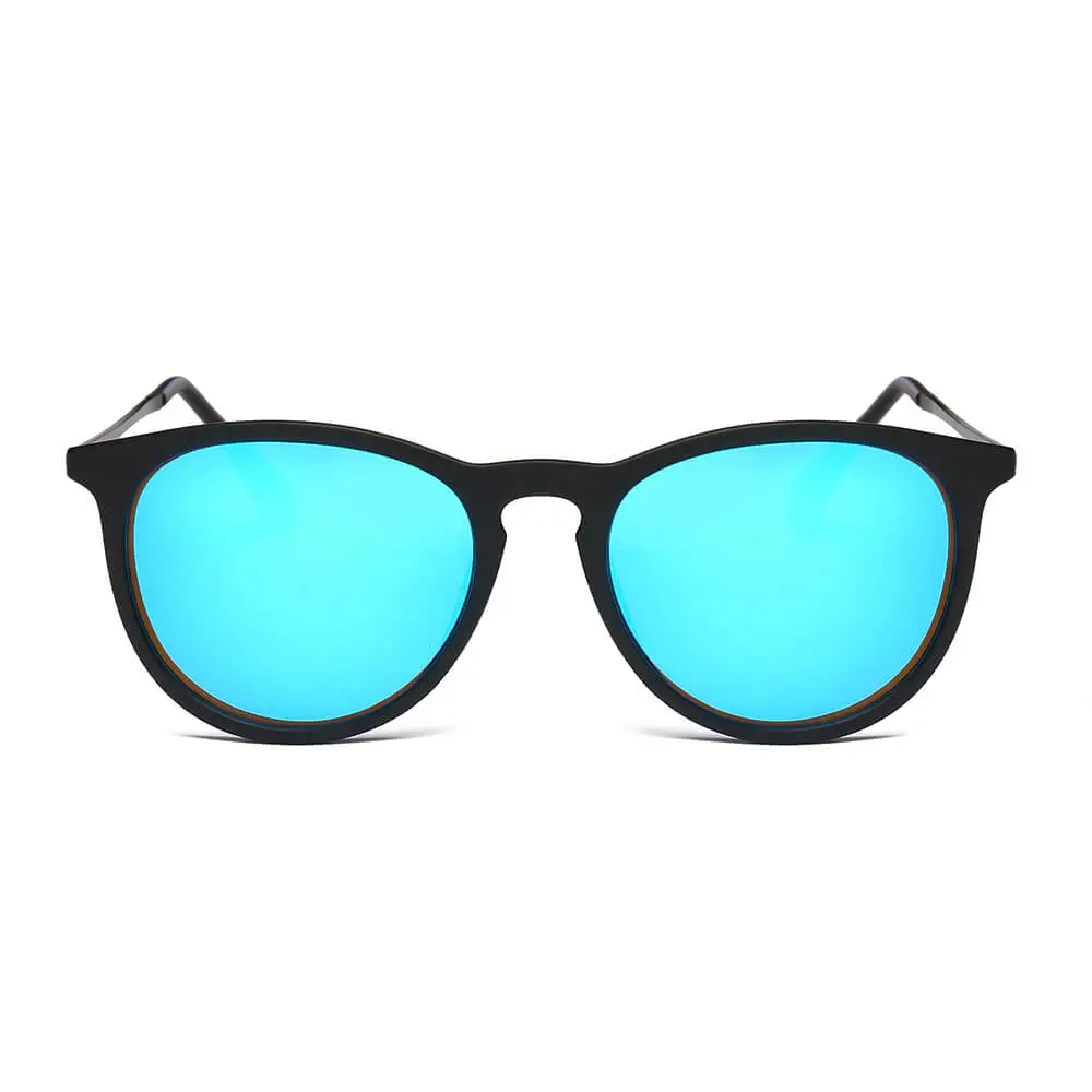 Narrow Round Frame Sunglasses