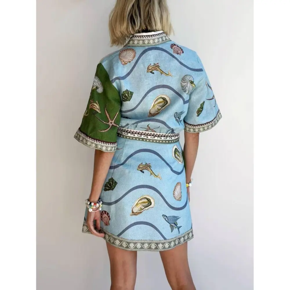 Belted Casual Dress