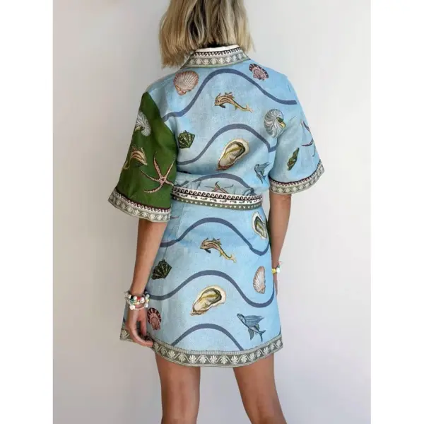 Belted Casual Dress