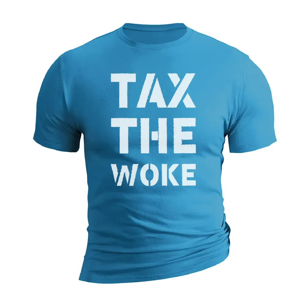 TAX THE WOKE GRAPHIC TEE