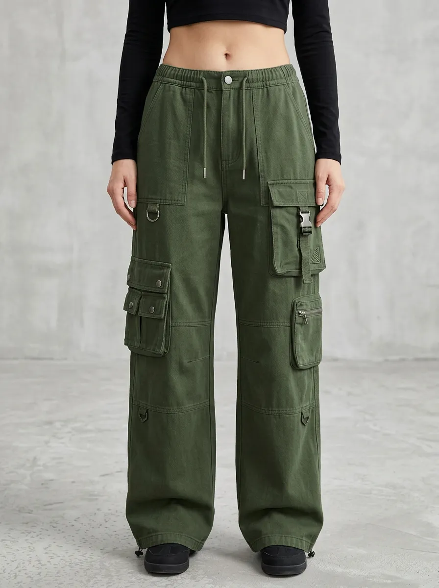 Movement Utility Style Multi Pocket Fit Women's Multi Pocket Cargo Pants