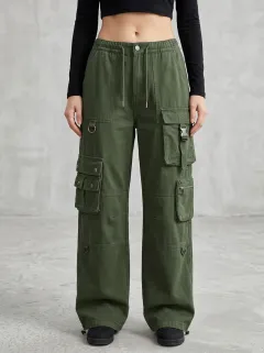 Movement Utility Style Multi Pocket Fit Women's Multi Pocket Cargo Pants